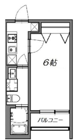 ベルメント陣屋前 B棟の物件間取画像